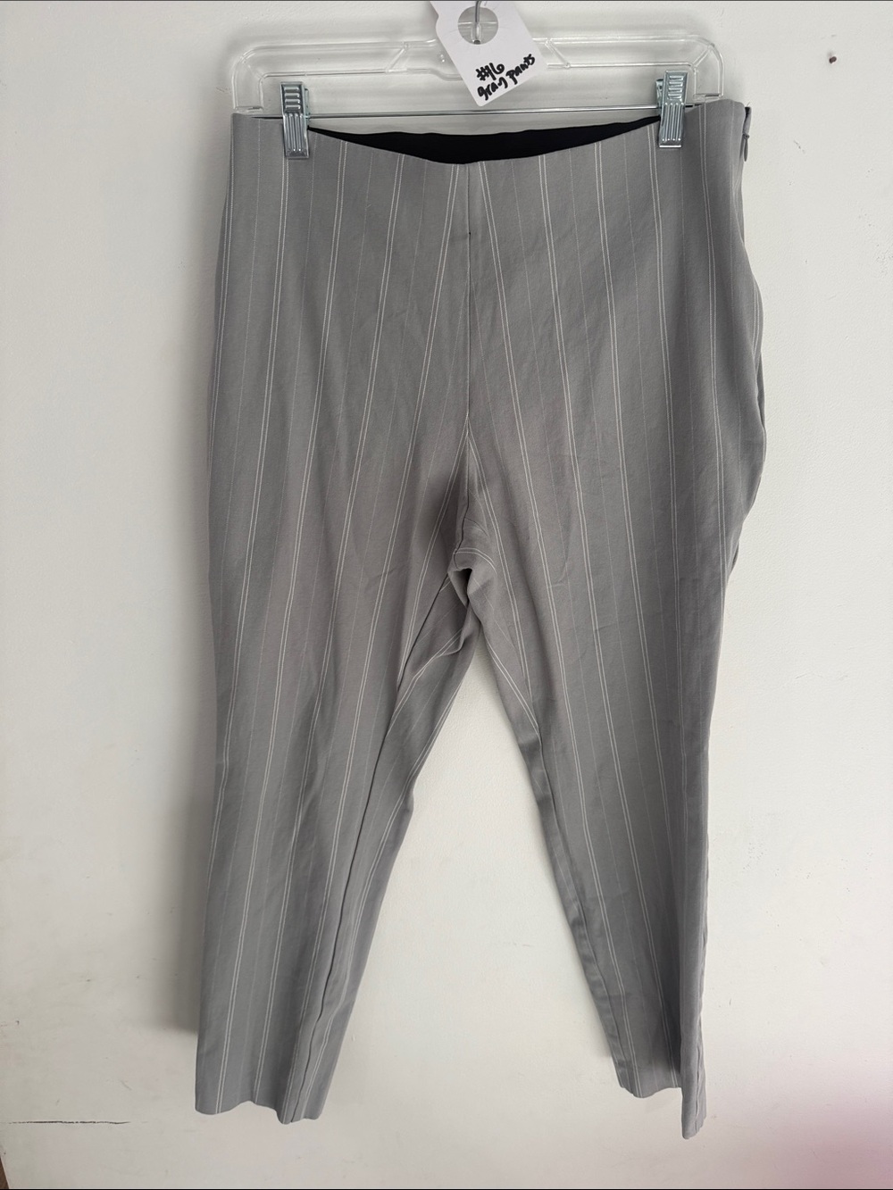 a new day Gray Pinstripe Men's Dress Pants